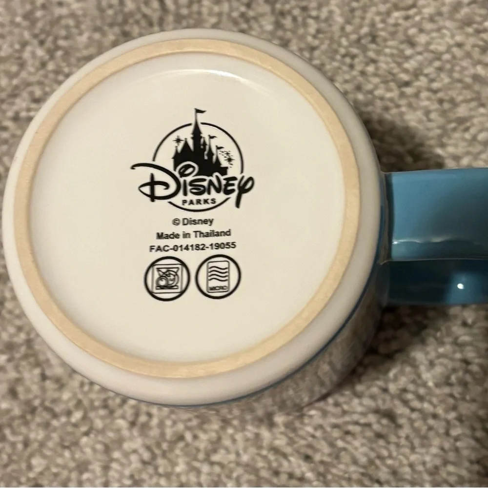 Disney Blue and White Mug Size Small 8 OZ, Dumbo